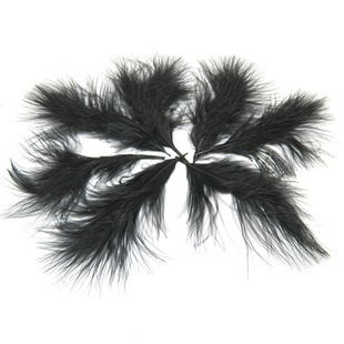 diy手工饰品配件波波球羽毛头饰耳坠 12-16cm火鸡毛绒毛婚庆羽毛