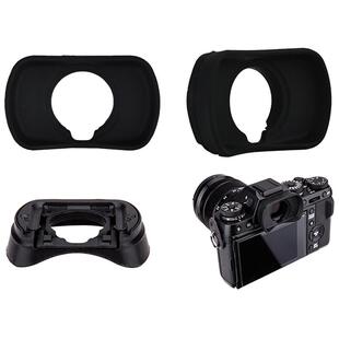 JJC适用富士X-H2S眼罩EC-XT LXT1 XT2 XH1 XT3 XT5护目镜X-H2/1 X-T2 X-T3取景器GFX-50S EC-GFX XT4相机配件