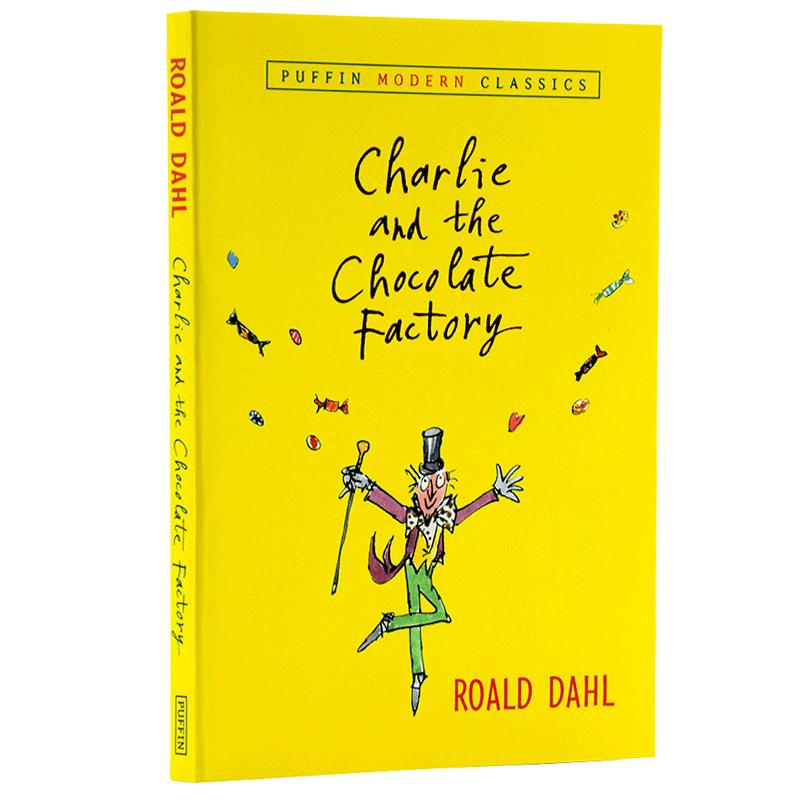 英文原版 查理和巧克力工厂 儿童文学小说Charlie and the Chocolate Factory 罗尔德达尔Roald Dahl 青少年畅销 可搭夏洛的?