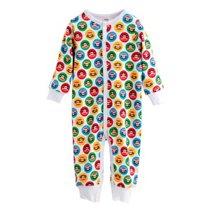 婴幼儿春秋纯棉大码1-5岁宝宝两用裆哈衣爬服儿童连体睡衣家居服