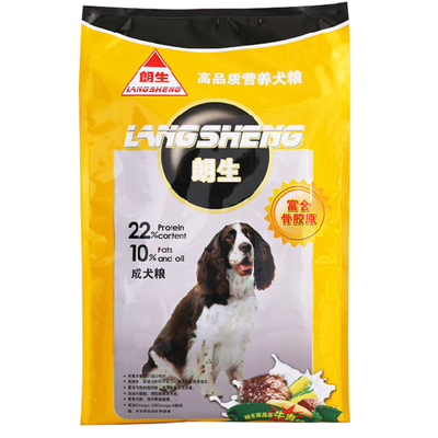 10kg成犬牛肉味狗粮朗生