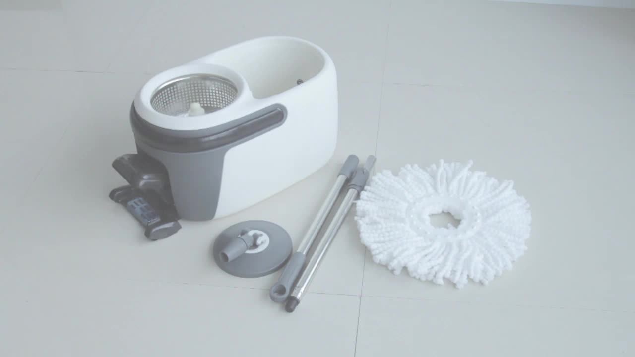 Easy Clean Microfiber 360 Spin And Bucket Mop Set Buy Spin Magic Mop