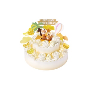 好利来生日蛋糕-快乐成长-动物奶油蛋糕同城派送
