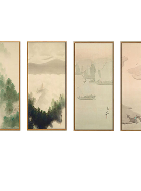 现代中式风餐厅装饰画