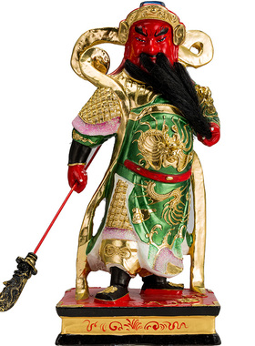 香樟木雕武财神神像关帝爷佛像