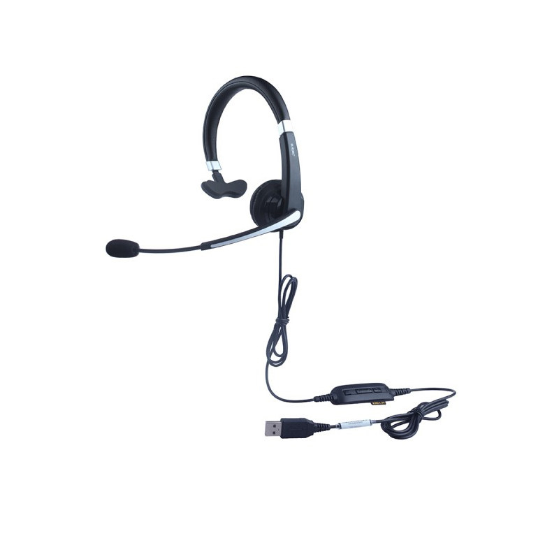 jabra降噪电脑耳麦话务员耳机
