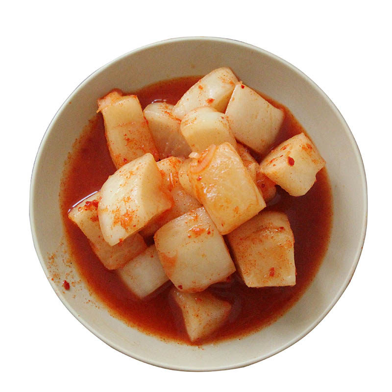 【25元4件专区】韩国风味泡菜萝卜朝鲜族酸辣腌制下饭菜300g