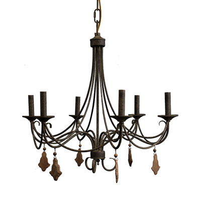 简约欧式工业风客厅卧室吊灯