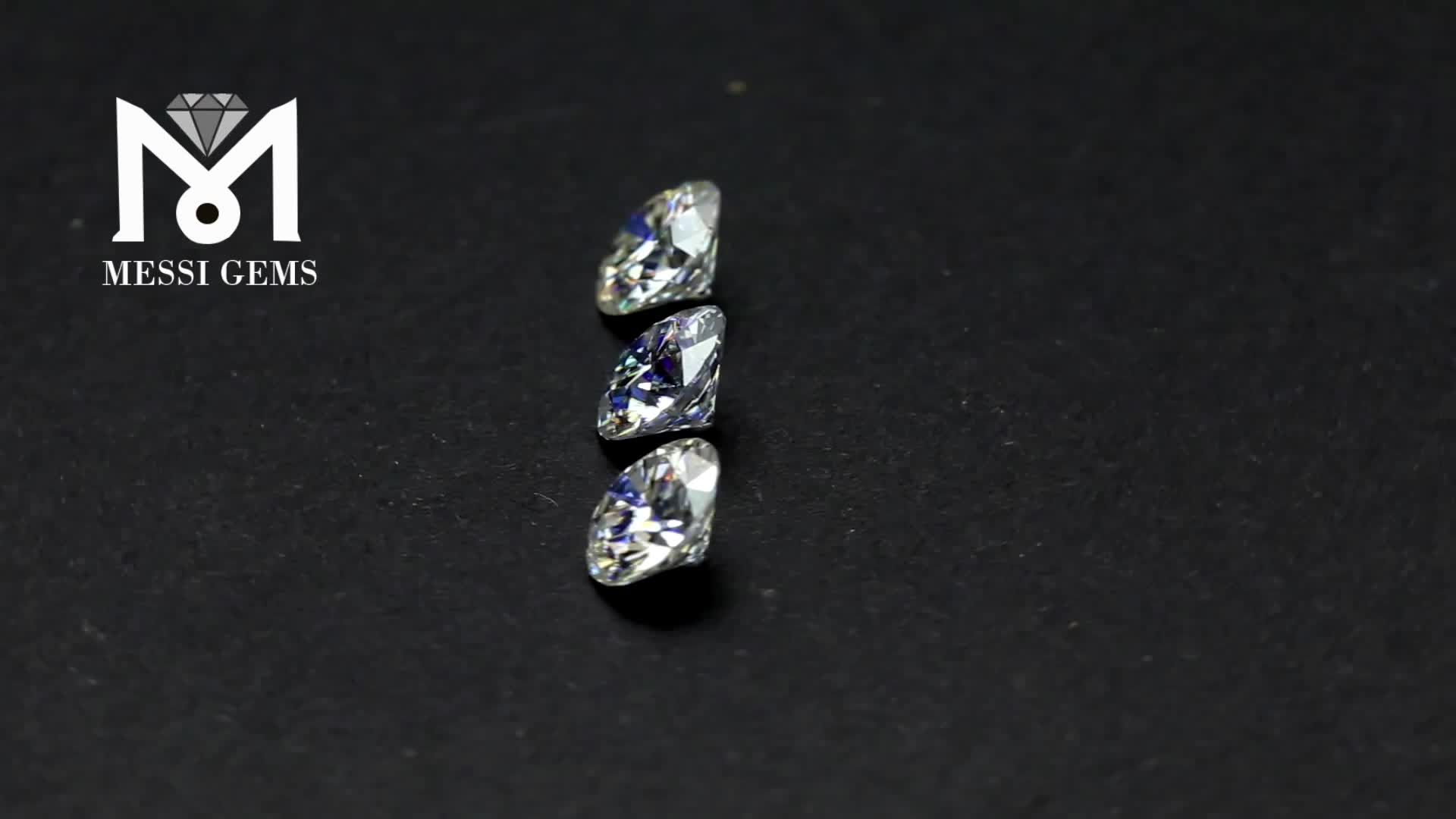 6.5mm 1carat Loose Stones White Moissanite Stones For Sale Buy