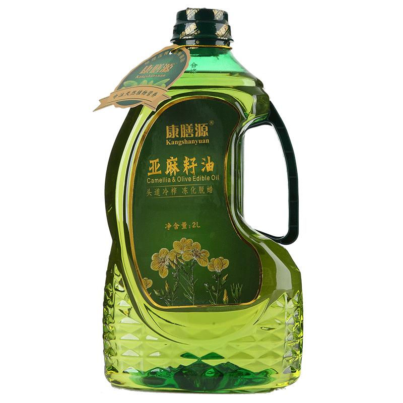 冷榨一级纯亚麻籽油生态原产地