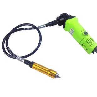 电磨角磨机专用钻夹头软轴手柄  新型木工雕刻刀电动凿代替吊磨机