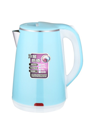 双层防烫电热水壶2l厨房电器