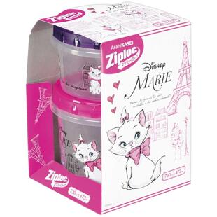 【国内现货】Ziploc密保诺Disney保鲜冷藏微波辅食盒爱丽丝