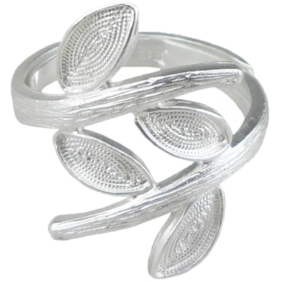 纯银掐丝戒指开口送老婆女朋友礼