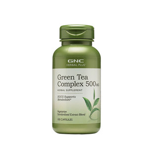 速发美国正品GNC绿茶精华胶囊500mg100粒含茶多酚儿茶素