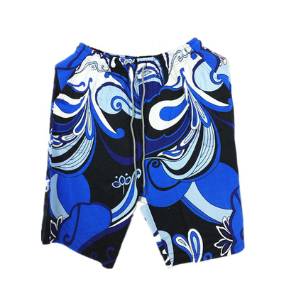 夏季莫代尔棉男五分睡裤纯棉