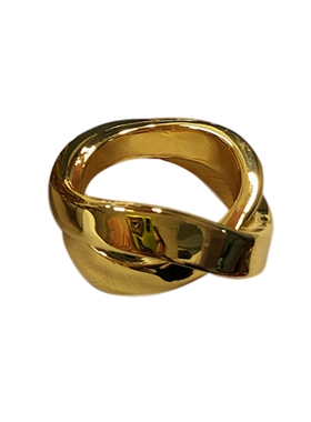 LONGBAO定制店主推荐！欧美时尚博主真空电镀重磅小众戒指潮