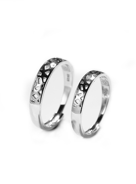 南风歌原创设计《迷宫情侣戒指