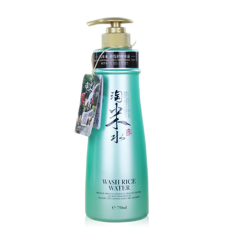滋润控油防脱淘米水发膜洗护套装