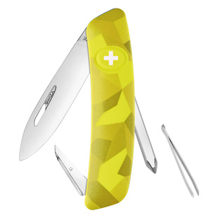 Swiza瑞莎瑞士军刀95MM正版孤胆猎人军刀C02进口刀具多功能折叠刀