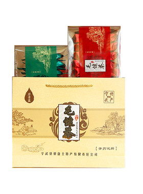 宁武特产山西药茶野生毛尖红绿茶
