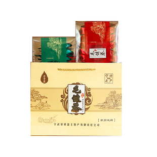 山西药茶忻州古城芦芽山红茶宁武野生毛尖红茶绿茶实惠礼品包邮