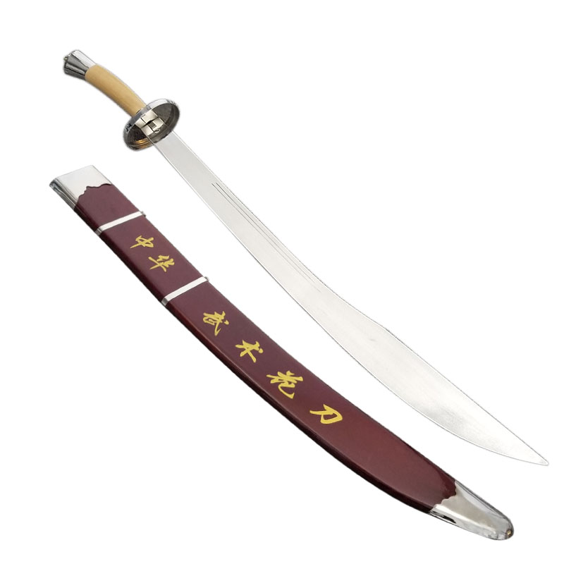 武术表演刀练武花刀单刀未开刃武术刀套路刀软刀响刀儿童成人健身