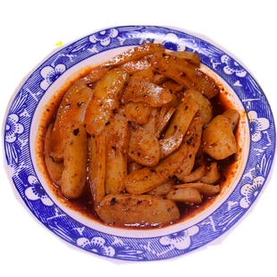 5袋纯呱呱 陕西宝鸡岐山天水呱呱 西安小吃凉皮 特产速食擀面皮