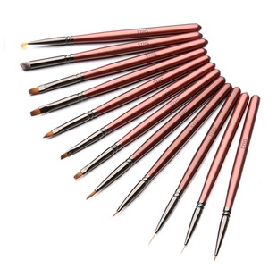 SYHS美甲日系专业美甲笔套装彩绘笔圆头光疗专用笔美甲笔刷