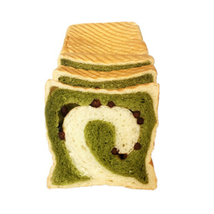 Vegan纯素面包抹茶红豆吐司手工面包纯素点心无蛋奶无五辛早餐