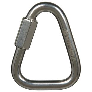 欣达304不锈钢连接环梅隆锁梅陇锁三角锁户外攀岩装备登山安全扣