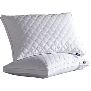 枕头枕芯一对成人睡眠枕真空压缩家用羽丝绒全棉舒适整头