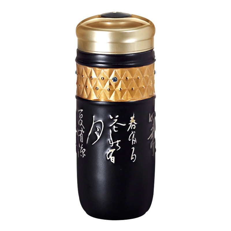 乾唐轩鎏金商务活瓷杯