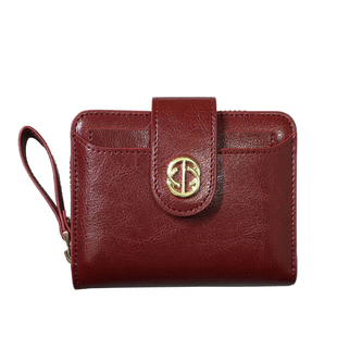 欧美大牌真皮钱包女短款防盗刷防消磁多卡位卡包女式钱夹2021新款