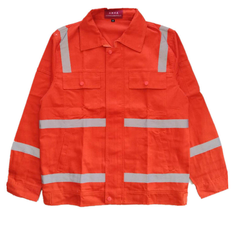 工作服套装男春秋季长袖户外高速公路救援服反光条耐穿上班工程服