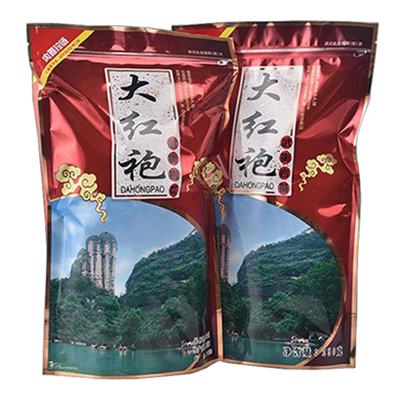 大红袍茶叶 浓香型武夷岩茶 乌龙茶茶叶春茶 新茶 散装袋装500g