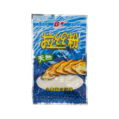 白鲨状态饵钓鱼专用野钓黑坑饵料配方雪花粉拉丝粉粘粉鱼饵添加剂