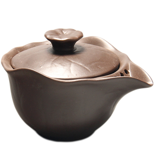 高陂馨明园陶瓷 紫砂防烫手手抓壶带滤网多型号工夫茶具盖碗杯