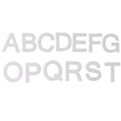 北欧风白色字母磁铁性diy冰箱贴