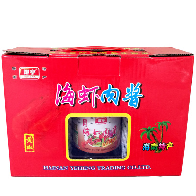 椰亨海虾肉酱海南特产送礼家用