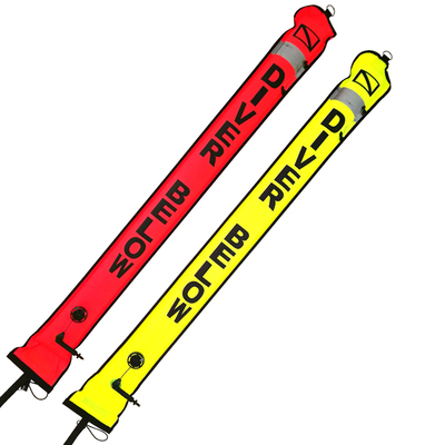技术潜水安全象拔/浮条/SMB, 150X18CM两用型可嘴吹/BC
