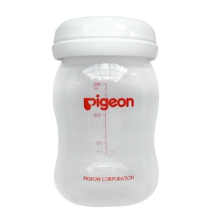贝亲宽口径母乳储存瓶 母乳冷藏保鲜杯背奶宽口储奶瓶单个装160ml
