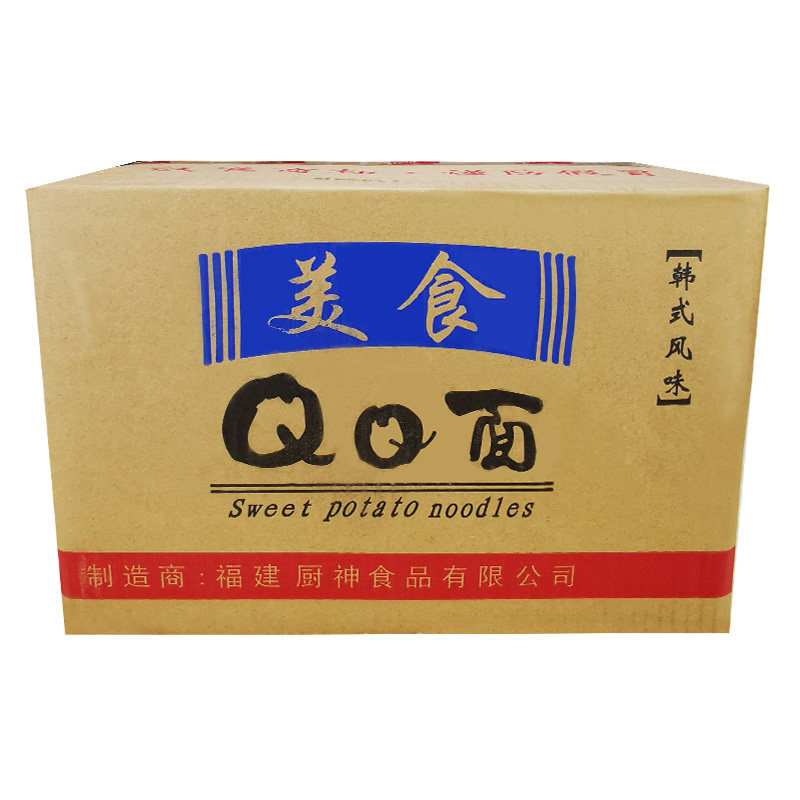 厨神QQ面248g粉条速食自煮土豆粉小火锅米线粉乌冬面一箱40袋包邮