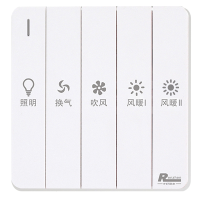 renzhenip67象牙包邮防水开关
