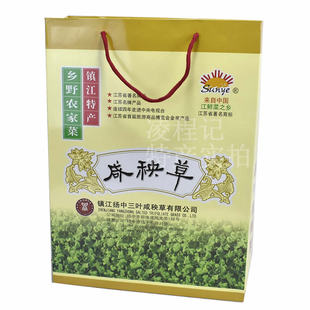 镇江扬中特产三叶咸秧草150克*6瓶礼盒装腌制下饭菜开胃小菜包邮