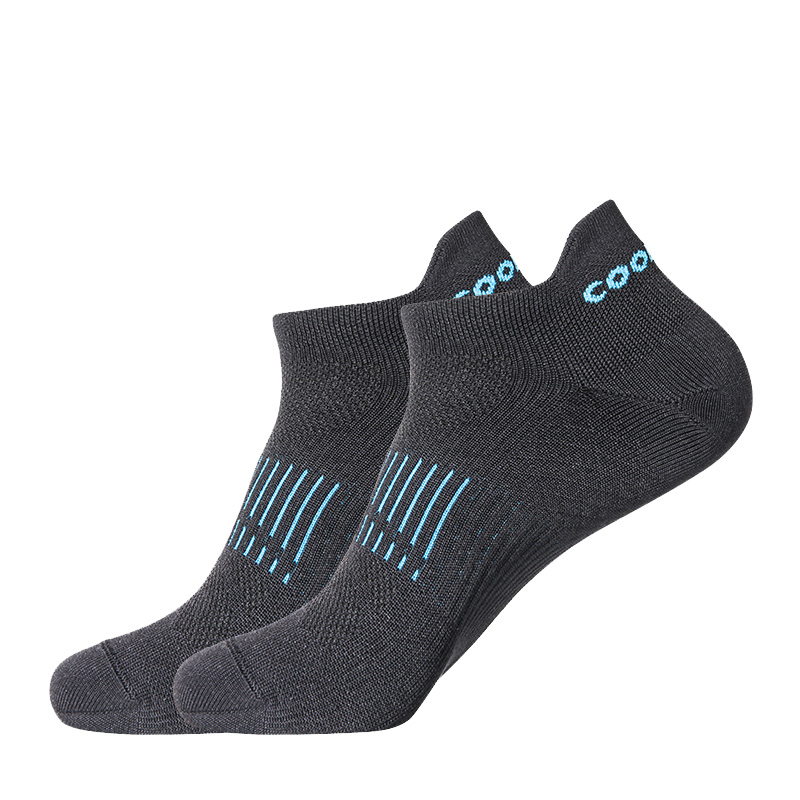 COOLMAX新款专业户外袜男女运动袜四季速干袜 防臭跑步袜徒步船袜