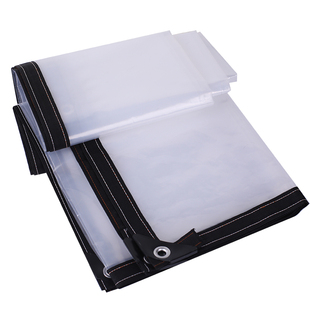 透明加厚防雨布 防水布 塑料布遮雨布挡雨布雨蓬布 保温布定做