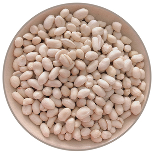 脱皮花生仁 去皮花生米 纯生 大粒整颗 醋泡凉拌花生汤饭店烘焙店