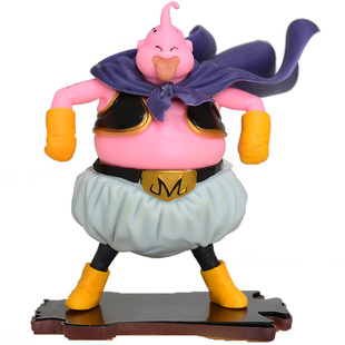 魔人布欧 七龙珠手办模型摆件胖肥搪胶超大大号全套汽车生气q版