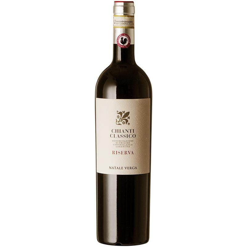 Verga意大利进口红酒 珍藏经典基安蒂干红葡萄酒docg单支装750ML